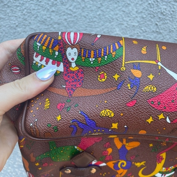 Piero Guidi Magic Circus Shoulder Tote Bag - Picture 16 of 16